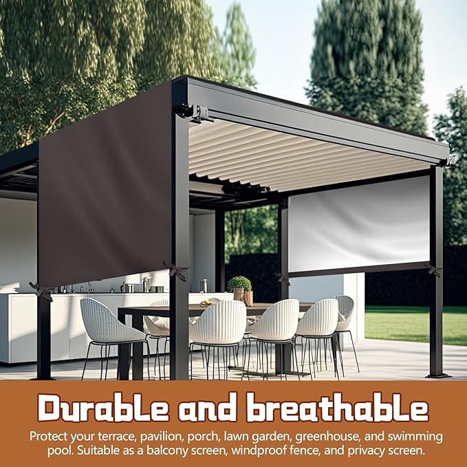 Universal Pergola Replacement Canopy Outdoor Canopy Shade Cover Waterproof - Image 7