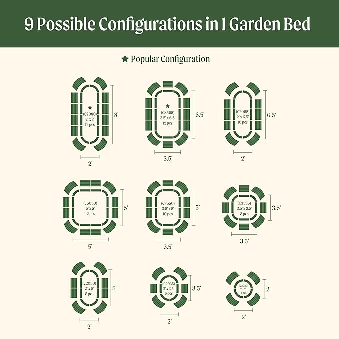 Vego garden Raised Garden Bed Kits, Terra Cotta - Image 4