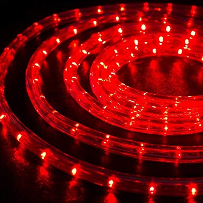 50ft LED Rope Lights Outdoor, 360 LED Connectable and Flexible Tube Lights - Image 4