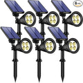 URPOWER Solar Lights Outdoor, Adjustable Spot Lights Outdoor, 2-in-1 Waterproof by URPOWER