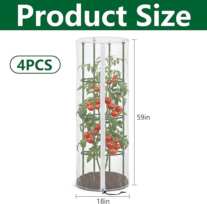 4 Pcs Garden Bird Netting Cover - Image 2