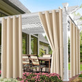 DIVA EN CAMINO DEC Outdoor Patio Curtain Waterproof Darkening Thermal Insulated by DivaenCamino