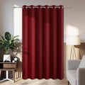 Joydeco Blackout Patio Sliding Door Curtains 90 Inches Long, Grommet Privacy by JOYDECO