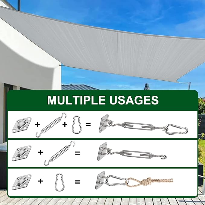 yofit Shade Sail Hardware Kit 5 inch - Image 4