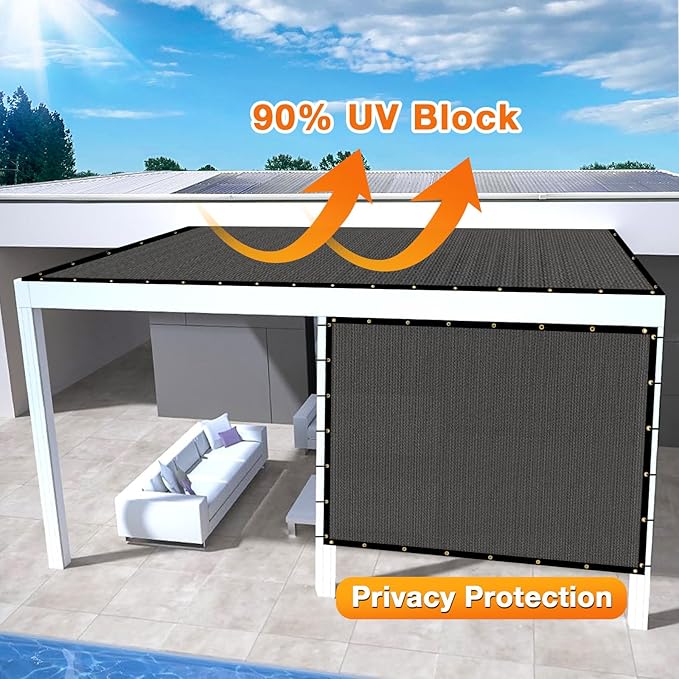 Artpuch Outdoor Pergola Shade Cover 17x24 FT Sun Shade Cloth - Image 3