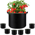 6-Pack 5/7/10 Gallon Grow Bags - 300G Heavy Duty Aeration Fabric Pots by SouilGoal
