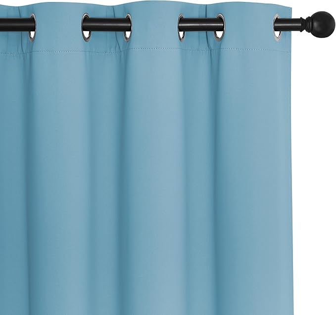 NICETOWN Blackout Curtains for Sliding Glass Door Room Divider Noise Reduce - Image 7