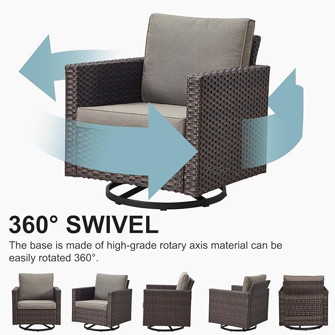 Belord 6-Piece Outdoor Sectional Furniture Set - Image 3