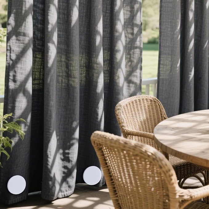 2LB Heavy Duty Outdoor Curtain Weights, Strong Magnetic Gazebo Curtain Weights - Image 7