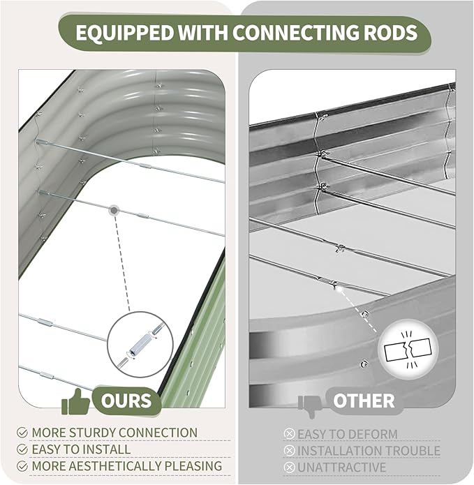 Galvanized Raised Garden Bed - Image 5