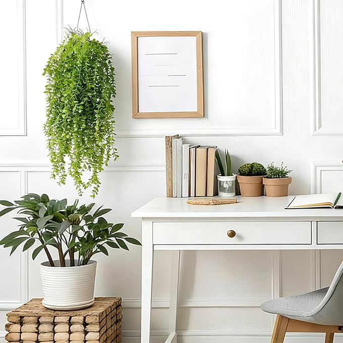 4 Pack Fake Hanging Plants - Image 2