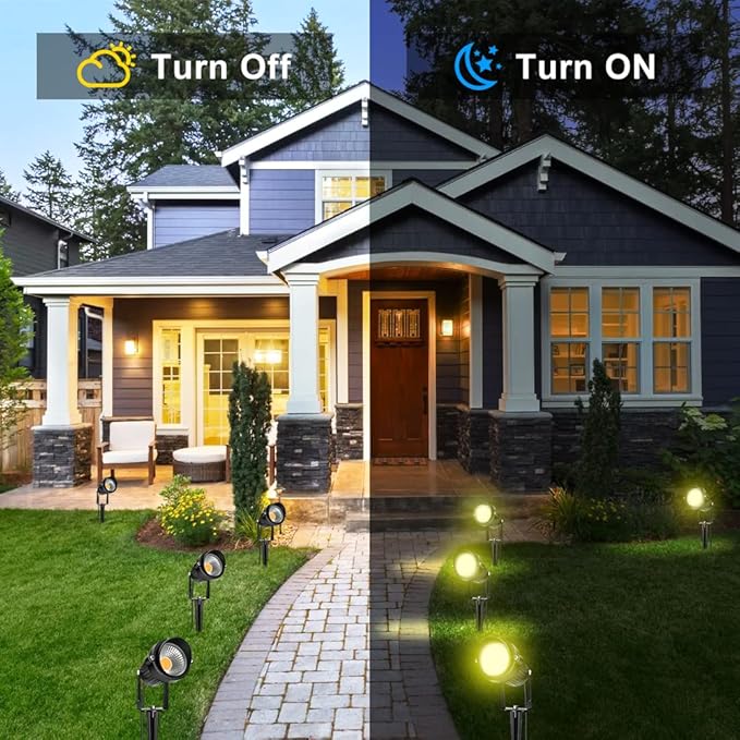 LightingWill 5W Landscape Lighting, Warm White 3000K-3500K, DC 12V LED Low - Image 6