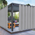 PureFit Outdoor Curtains for Patio Waterproof Weatherproof, UV and Fade by PureFit
