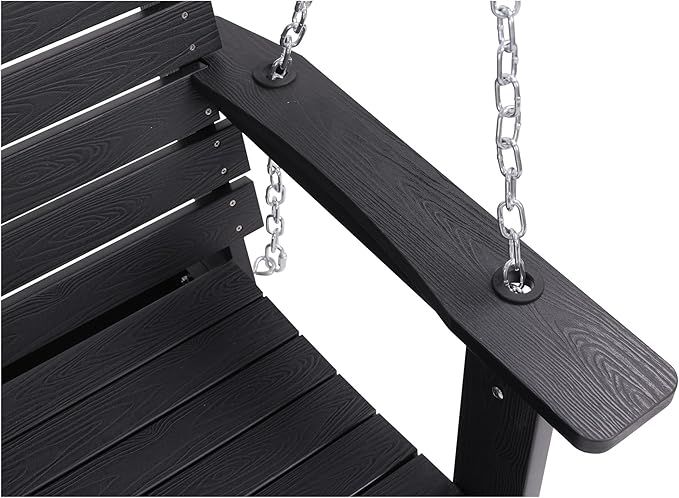 Poly Lumber 3-Seat Porch Swing, HIPS 5-Feet Bench Swing - Image 7