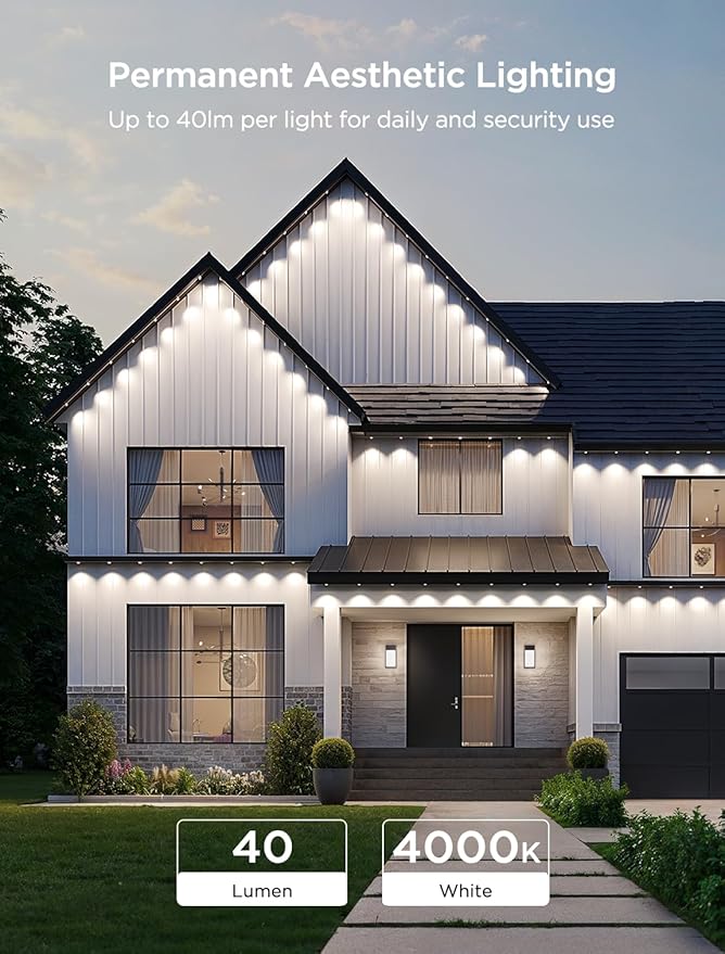 Govee Permanent Outdoor Lights 2, 150ft RGBIC Outdoor Lights - Image 7