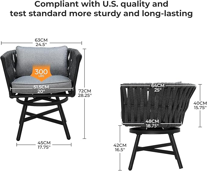 Grand patio 7-Piece Outdoor Dining Set - Image 2
