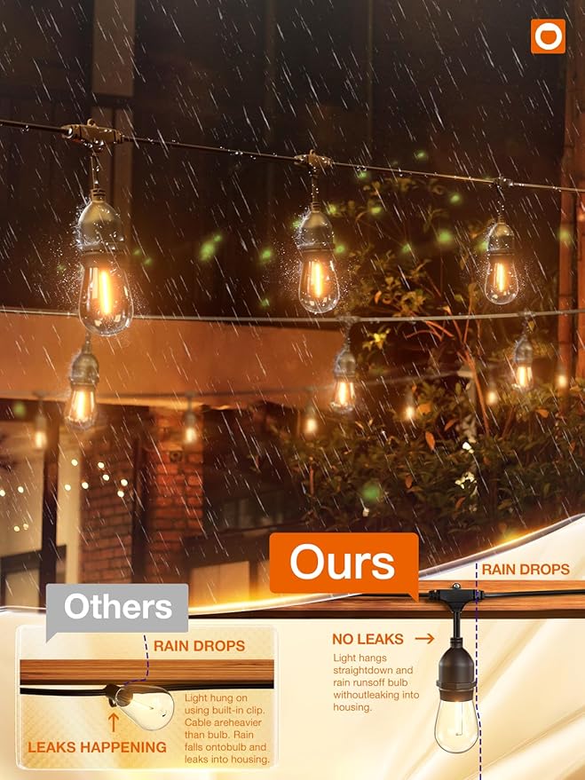 addlon LED Outdoor String Lights 36FT - Image 3