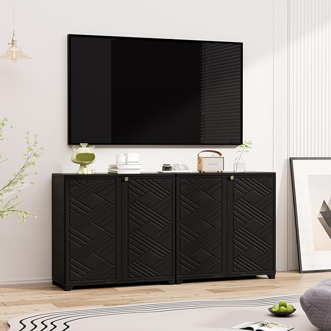 Outdoor/Indoor Storage Box, Resin and Plastic Storage Cabinet Waterproof - Image 7