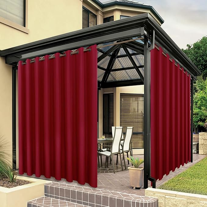 BONZER Outdoor Waterproof Curtains by Bonzer