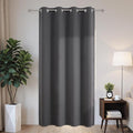 Joydeco Blackout Patio Sliding Door Curtains 72 Inches Long, Grommet Privacy by JOYDECO