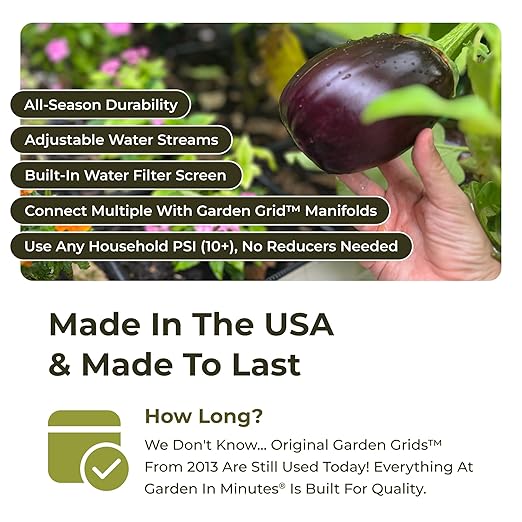 Garden Grid Watering System | Square Foot Gardening Grid & Irrigation in One | - Image 4