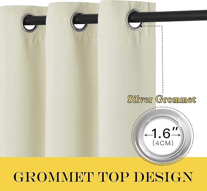 NICETOWN Blackout Room Divider Curtains - Image 6