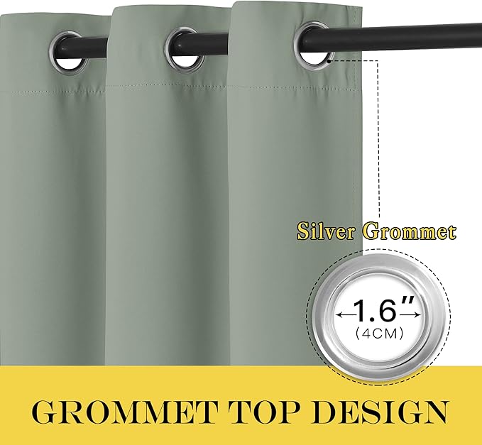 NICETOWN Blackout Room Divider Curtains - Image 6