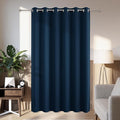 Joydeco Blackout Patio Sliding Door Curtains 96 Inches Long, Grommet Privacy by JOYDECO