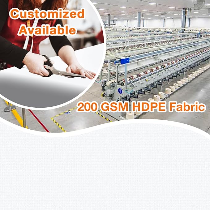 Artpuch Outdoor Pergola Shade Cover 8' X 20' Sun Shade Cloth - Image 2