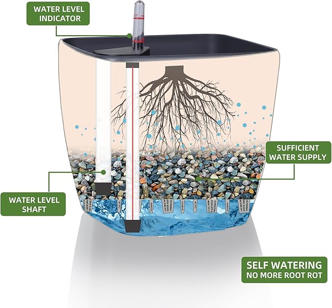 Dexceder 15x14 Self Watering Planter - Image 2