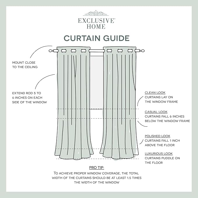 Exclusive Home Cabana Solid Indoor/Outdoor Light Filtering Hook-and-Loop Tab - Image 13