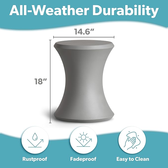 Coast Modern Outdoor Side Table - Image 2