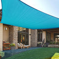 LOVE STORY Custom Size 10'x12' Turquoise Blue Sun Shade Sail Rectangle UV Block by LOVESTORY