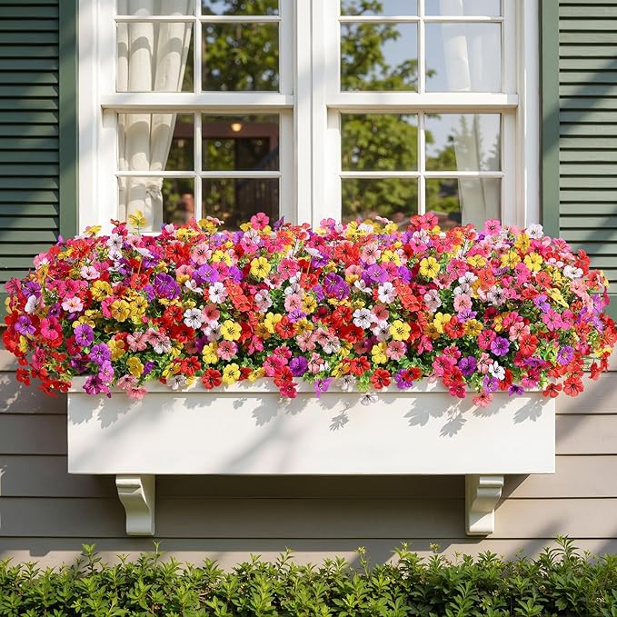Alupssuc 32 Bundles Artificial Flowers - Image 7