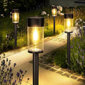 UME 10 Pack Solar Pathway Lights Outdoor, Bright Solar Garden Lights by UME