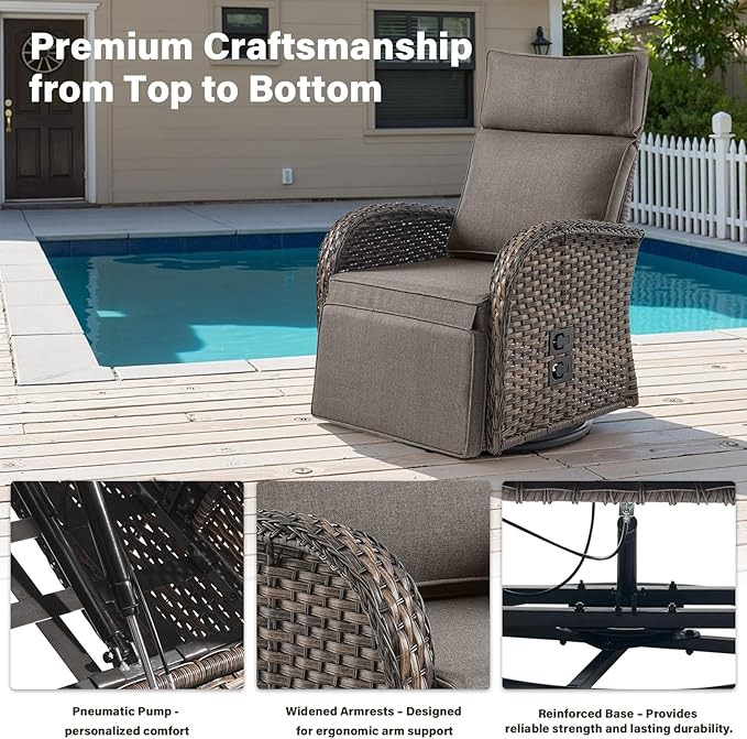 Belord 7 Piece Patio Furniture Set - Image 5