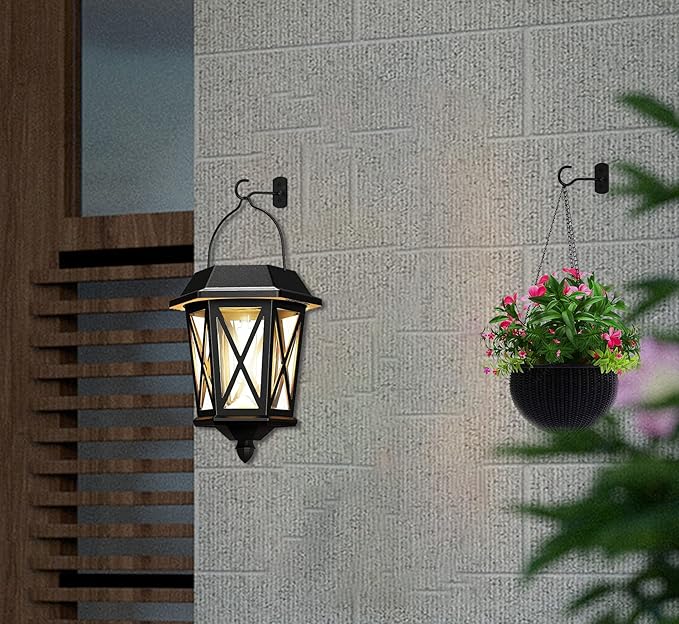 8Pcs Hanging Plant Bracket 6inch Metal Plant Hook Shepherds Hook Decorative - Image 4