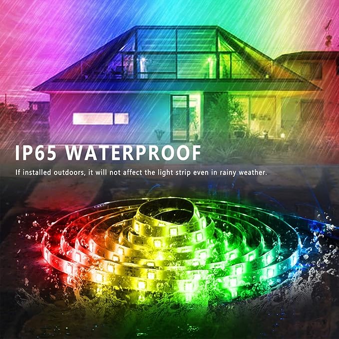 Outdoor Led Strip Lights Waterproof 298ft, Ip65 Outside Led Light Strip - Image 6