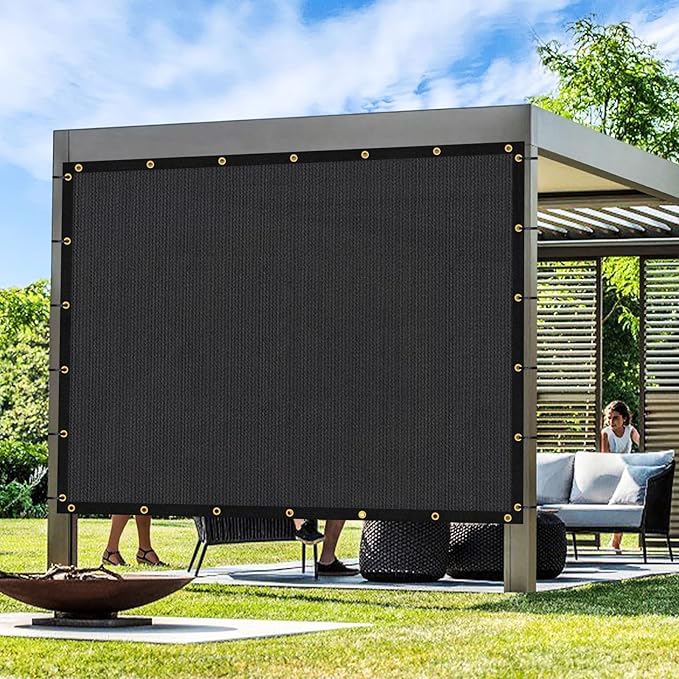 Artpuch Outdoor Pergola Shade Cover 12x22 FT Sun Shade Cloth by Artpuch