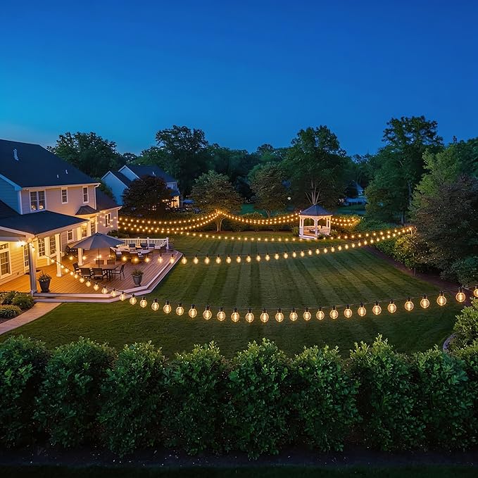 RTTY Dense-Glow 300FT Modular Professional Outdoor String Lights System - Image 7