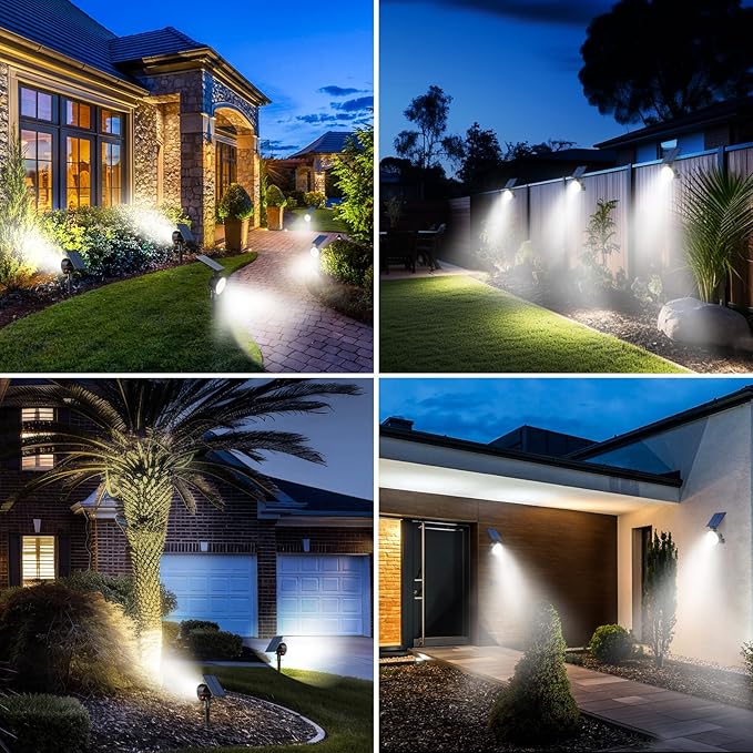 nipify 8 Pack Solar Spot Lights Outdoor Waterproof - Image 7