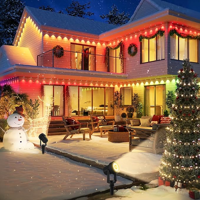Solar Spotlights Outdoor Waterproof, Warm White Landscape Spotlights, - Image 9