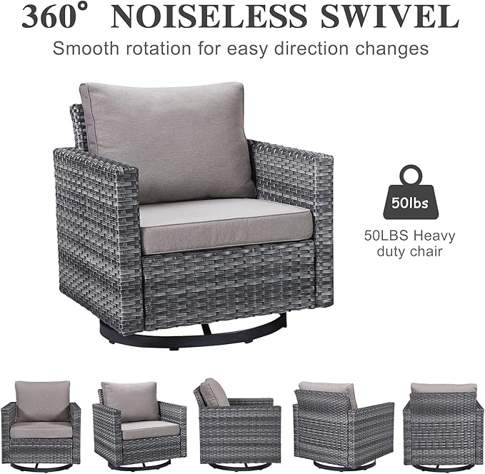 Belord 6-Piece Outdoor Sectional Furniture Set - Image 4