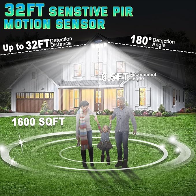 Solar Lights Outdoor Waterproof Motion Sensor - Image 3