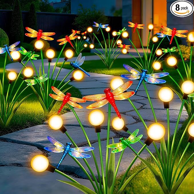 Solar Garden Lights Outdoor by yulloyello