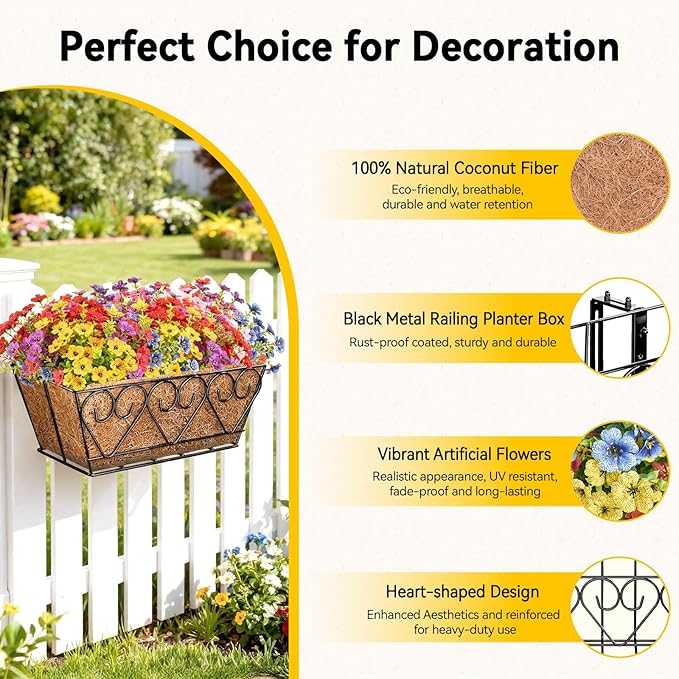 ZeeDix Railing Planter Boxes - Image 4