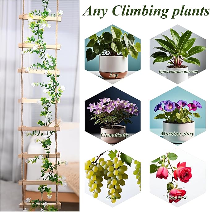 2PCS Chain Trellis for Climbing Plants - Image 7