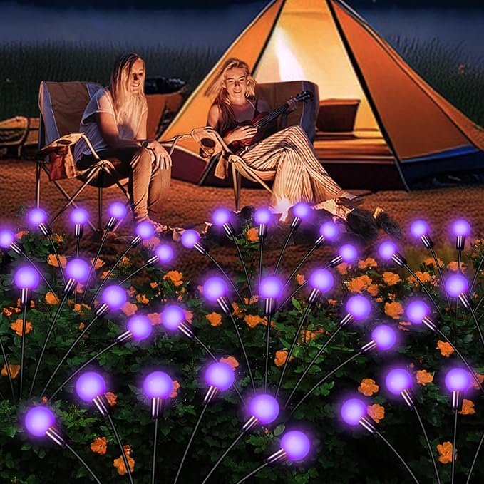 Solar Garden Lights Outdoor, Waterproof Solar Powered Lights - Image 2