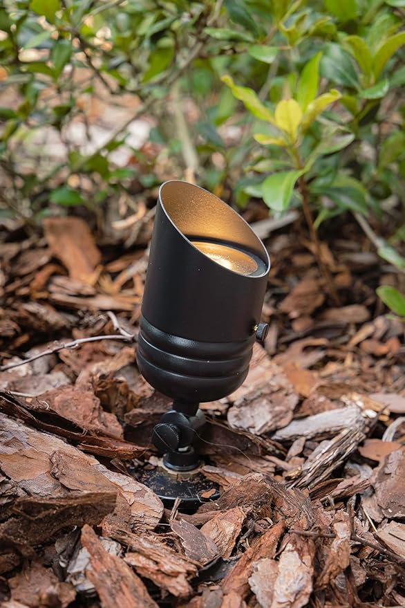 VOLT Fat Boy 12V Brass Outdoor Spotlight - Image 5