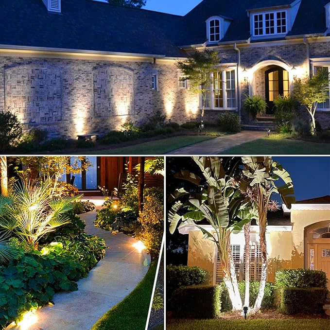 Low Voltage Landscape Lighting, 6 Pack Outdoor Spot Lights - Image 7